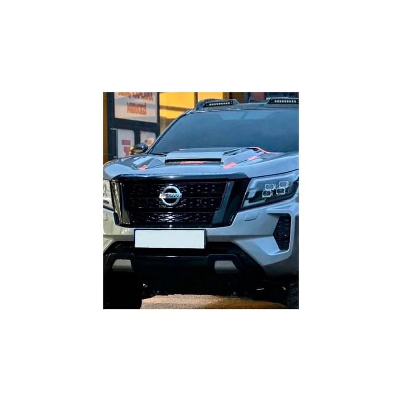 Oneway Bonnet Scoop compatible with Nissan Navara D23 NP300 2014-2021 - Matt black