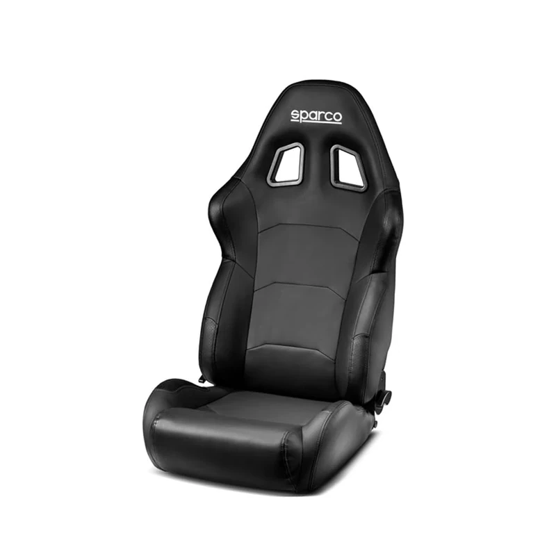 Sparco Sport Seat R500 Torino - Black Skai - Reclinable