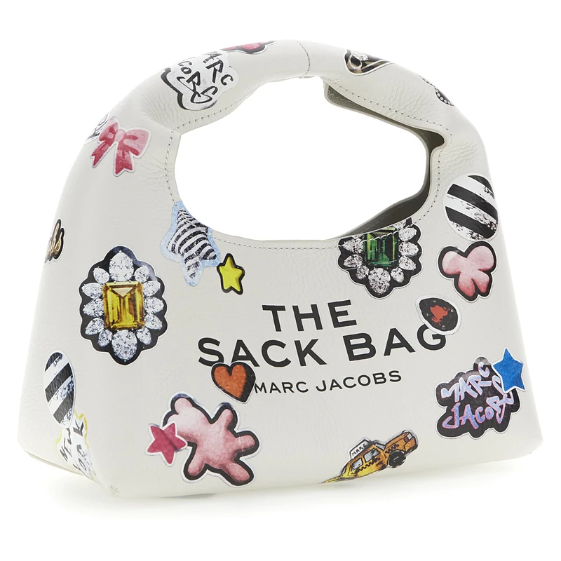 MARC JACOBS 2S5HSC009H02-101 THE MINI SACK Bag Women's WHITE MULTI Size ONE SIZE