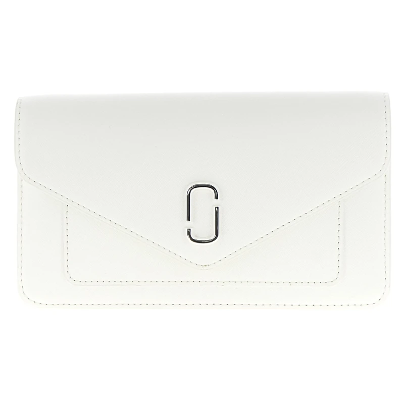 MARC JACOBS 2F3SMN053S07-100 The Longshot Chain Wallet Wallet Women's White Size ONE Size