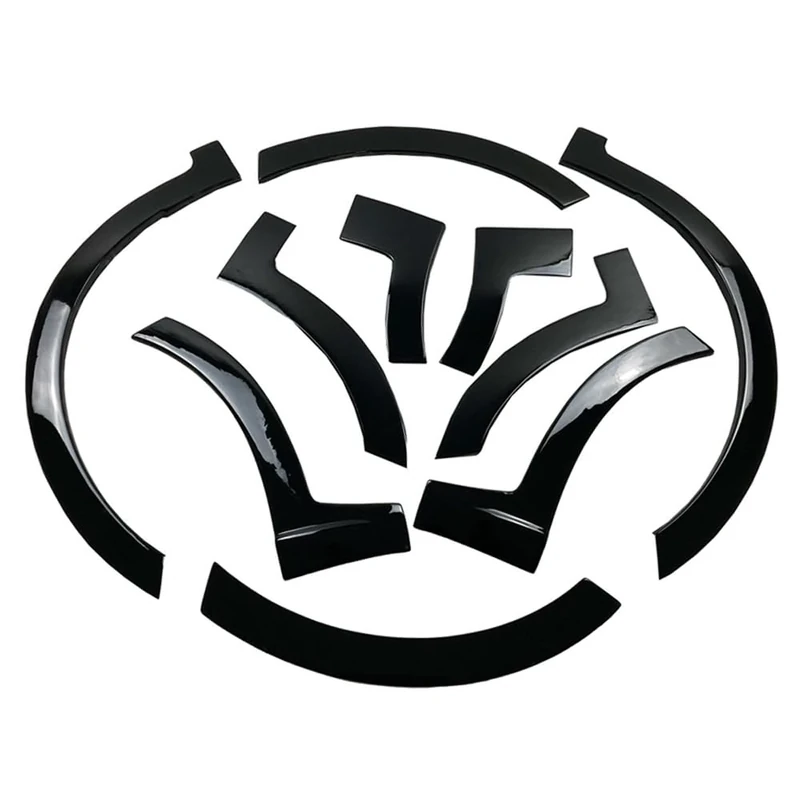 Oneway Set Wheel Arch Trims compatible with Volkswagen Caddy MK5 2020- (Short wheel base) - Gloss black