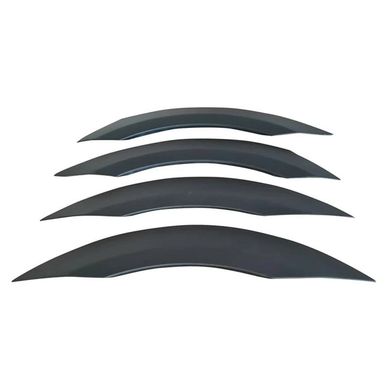 Oneway Set Wheel Arch Trims compatible with Mercedes Sprinter W907 2018- - Version 2 - Matt black