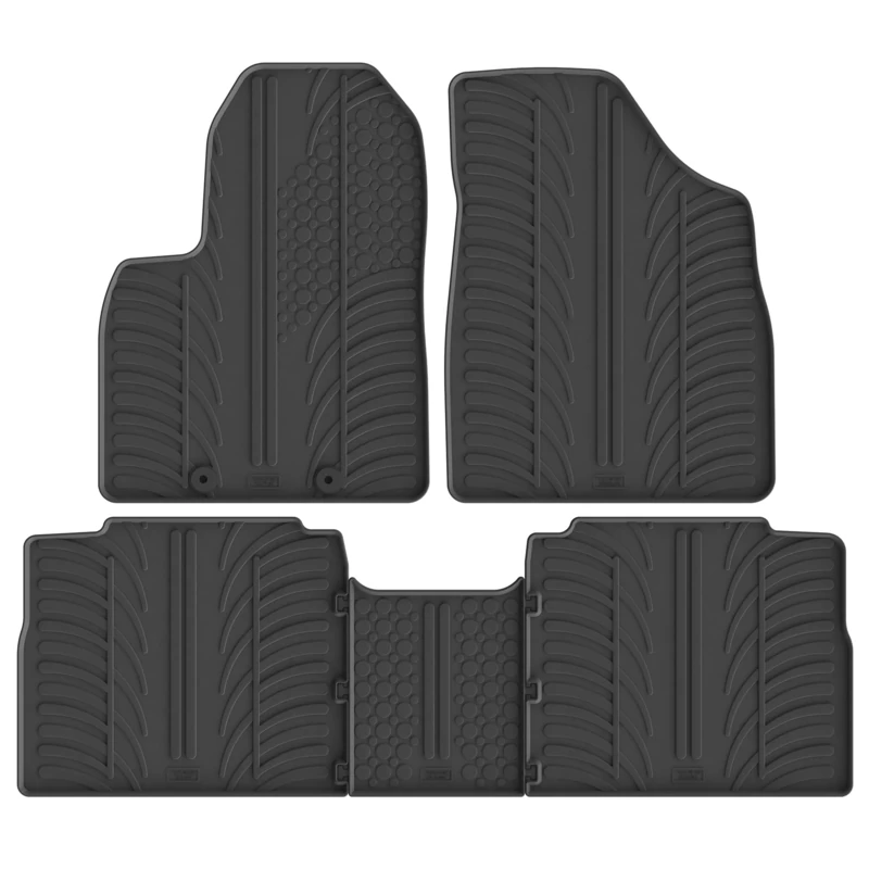 Gledring Set of rubber mats compatible with Forthing U-Tour 2023 (T profile 5 pieces + mounting clips)