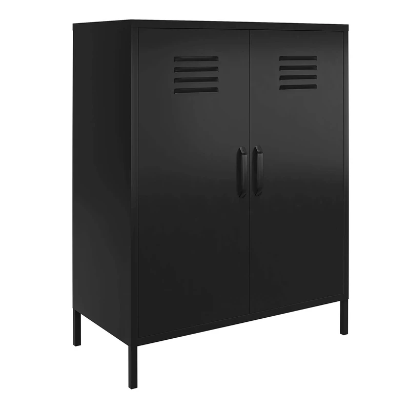 Dorel Home Mission District Stor Cabinet 2D Black