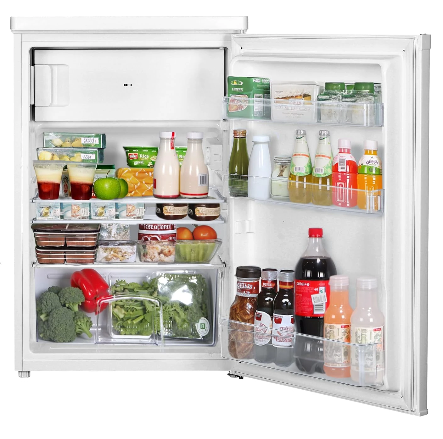 English Electric Undercounter Fridge with Ice Box 55cm EEF154H E Rated