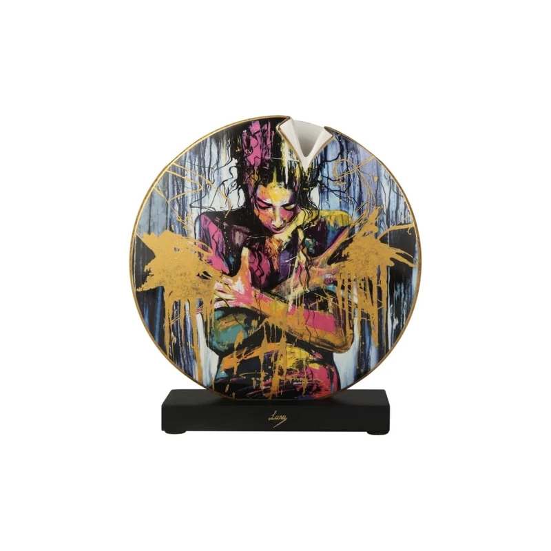 Goebel Vase Lana Frey -Liberation Artis Orbis