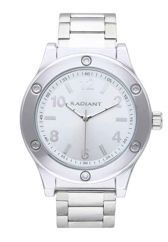 Radiant - Marcello Collection - Analogue Wrist Watch for Men., White, Bracelet