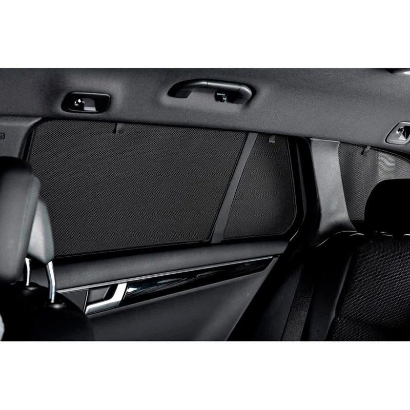 Set Car Shades compatible with Tesla Model X 5 doors 2016- (8-pieces) Custom-Fit Sunshades for Cars