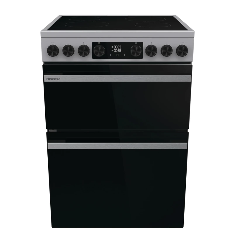 Hisense Hi6 Max 60cm Electric Cooker + Ceramic Hob - HDCEC6C20X