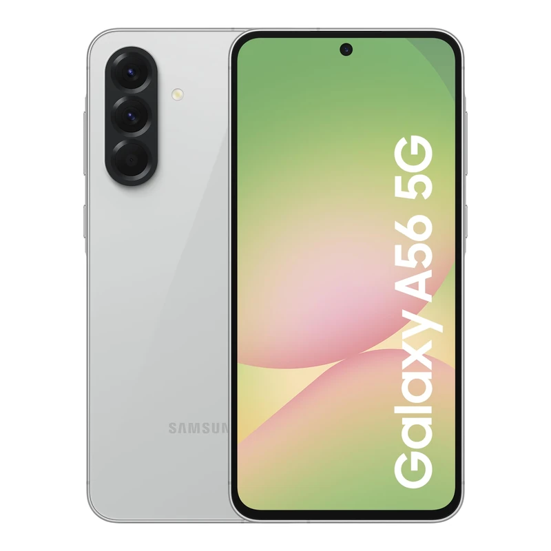 Samsung Galaxy A56 5G - 256GB, 8GB RAM, 50MP Camera - Lightgrey