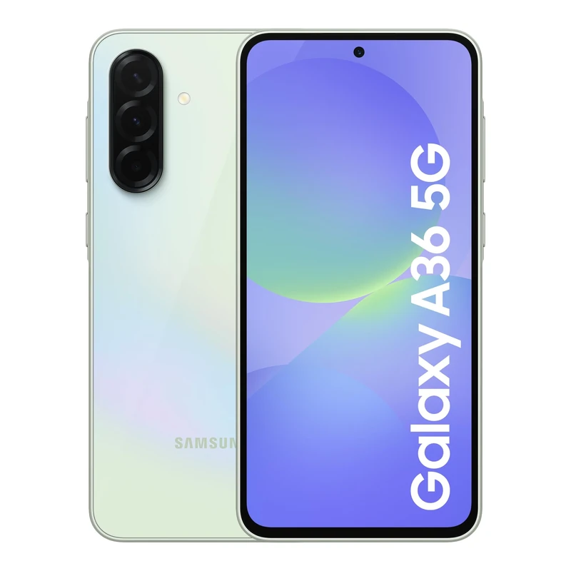 Samsung Galaxy A36 5G Smartphone, Awesome Intelligence, 8GB RAM, 256GB Storage, 50MP Camera, Awesome Lime, 3 Year Samsung Extended Warranty (UK Version)