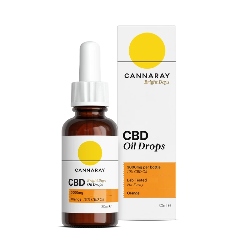 3000mg (Highest Strength) Vegan, Orange Flavoured Oil - 30ml - Image 1