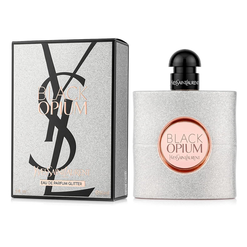 Black Opium Glitter by Yves Saint Laurent for Women - 3 oz EDP Spray
