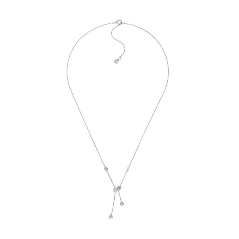 Michael Kors Brilliance Women's Sterling Silver Necklace, MKC1769039