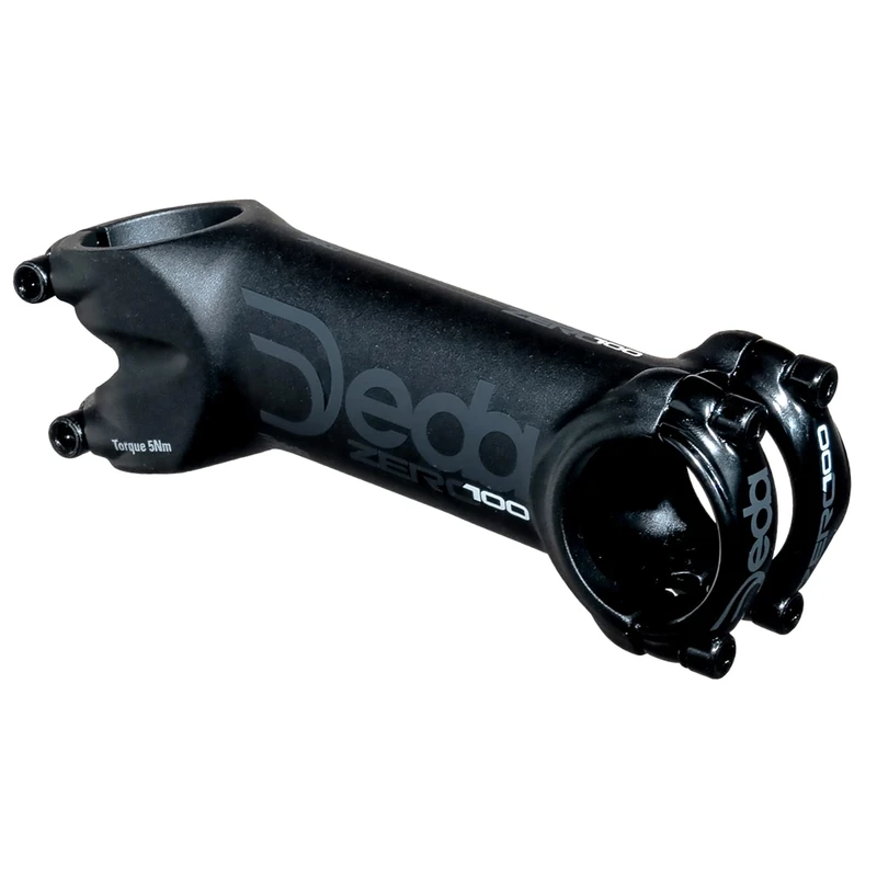 Deda Elementi Zero100 Team 70 Degree Stem, Black on Black (BoB), 140mm