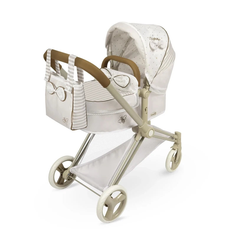 DeCuevas Toys 81778 Verona Doll's Pram 3x1