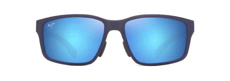 Maui Jim Walewaha Af Sunglasses, Metal Matte Blue, 59-17-145