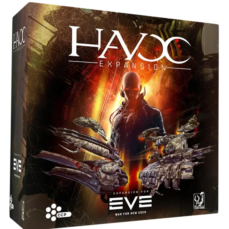 Titan Forge EVE War for New Eden Havoc Expansion Science Fiction Space Exploration Strategy Board Game for 4 Players Ages 14+ - Image 1
