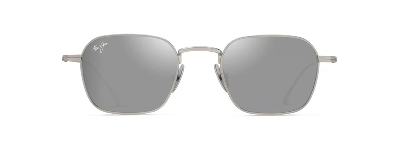 Maui Jim Mekala Sunglasses, Matte Silver, 48-21-145