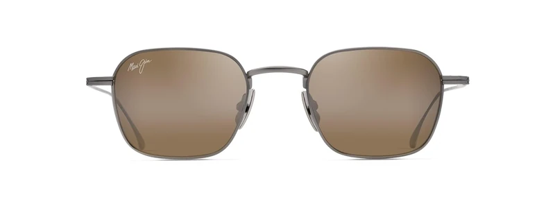 Maui Jim Mekala Sunglasses, Matte Dark Ruthenium, 48-21-145