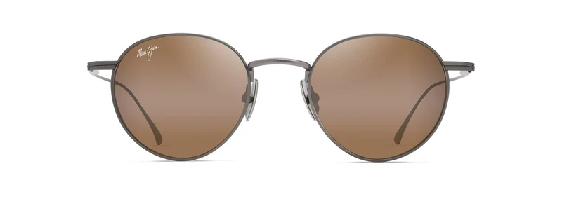 Maui Jim Kaapeha Sunglasses, Matte Dark Ruthenium, 48-21-145