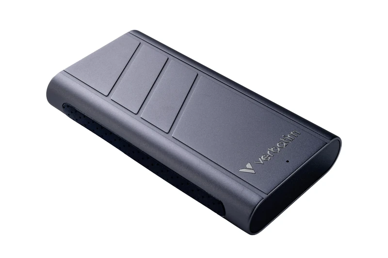 Verbatim TurboMetal Portable SSD 4TB Ultra Fast Read 3700MB/s Write 3600MB/s External Hard Drive USB 4.0 40Gbps for Mac, PC, Laptops, Smartphone & Game Consoles