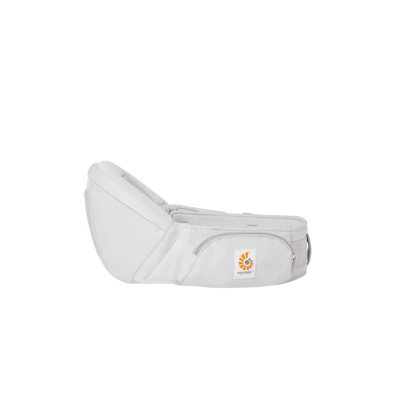 Ergobaby Lift Hip Seat Baby Carrier with Seat for Babies and Toddlers from 6 Months + 17-45 lbs - Pearl Grey