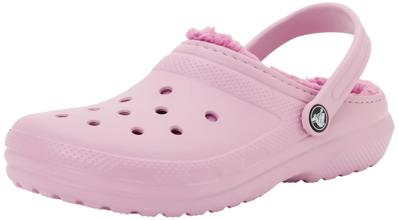 Crocs Unisex Kids Clog, Classic Lined Clog K, Hydrangea, 6 UK Child - Image 1