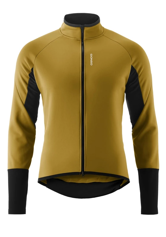 Gonso Road Jacket Softshell 2 M, Men's cycling jacket, Water-repellent softshell jacket, Windproof, G-Shell for optimum thermal insulation, Close fit, PFC-free