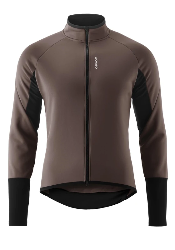 Gonso Road Jacket Softshell 2 M, Men's cycling jacket, Water-repellent softshell jacket, Windproof, G-Shell for optimum thermal insulation, Close fit, PFC-free