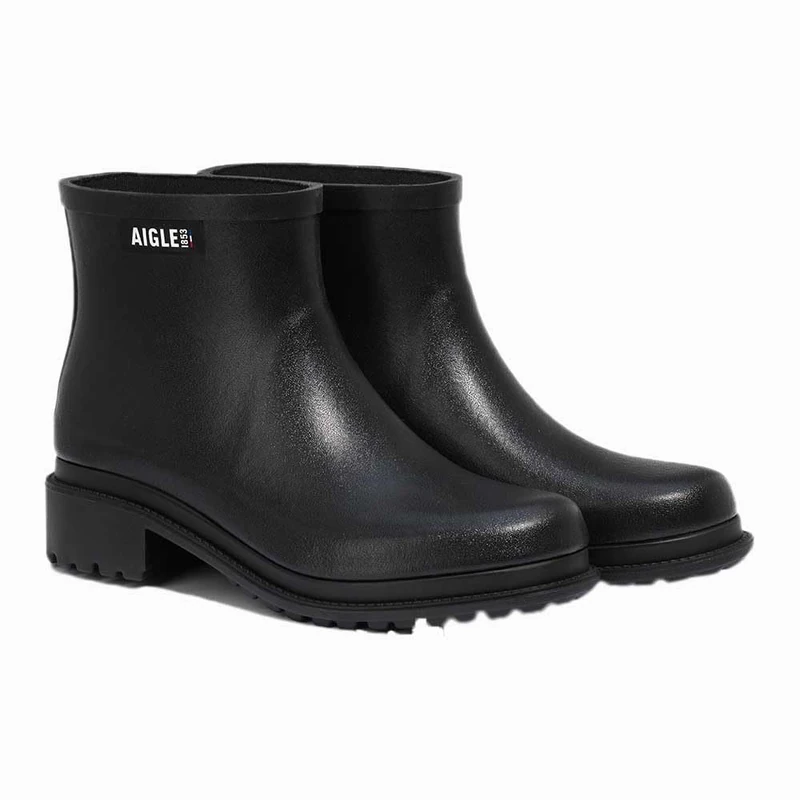 Aigle Women's Fulfeel Low Ankle Boots, Black, 7.5 UK