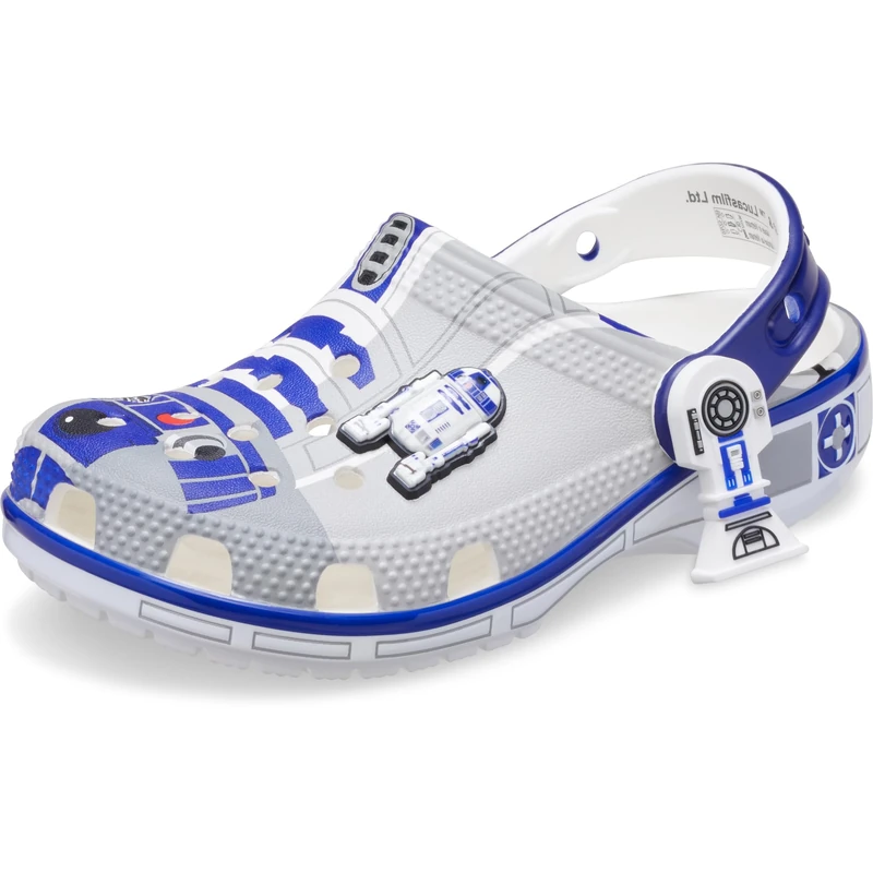 Crocs Unisex Kids Clog, Star Wars R2D2 Classic Clog K, Multi, 3 UK Child