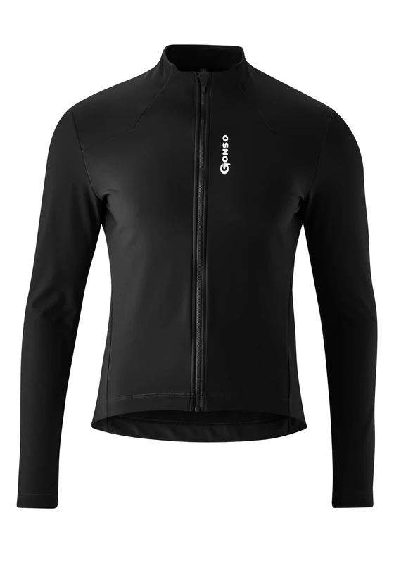 Gonso Men's Sitivo Therm M Cycling Jersey (Pack of 1) Black