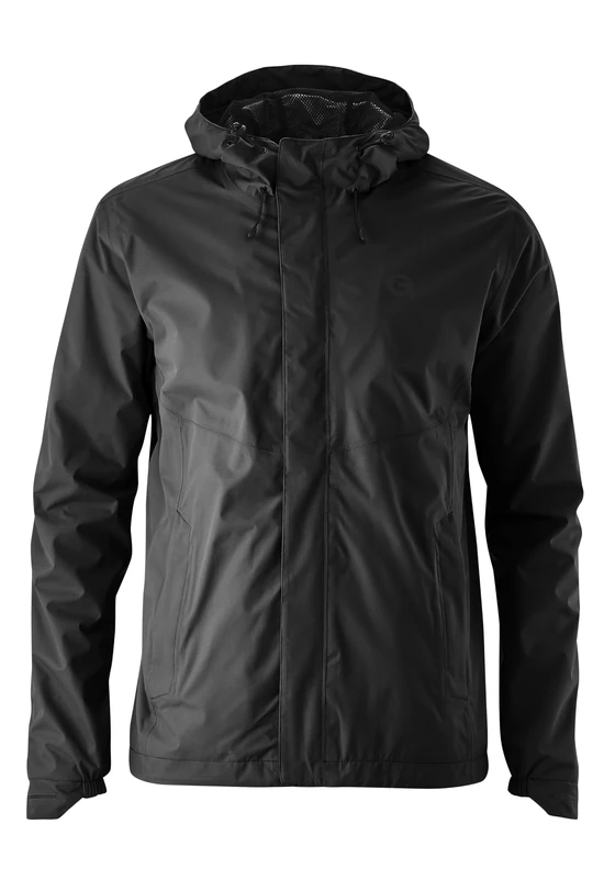 Gonso Save Jacket Essential M, Men's cycling jacket, Waterproof rain jacket, Waterproof up to 10,000 mm & windproof, 2-ply laminate & taped seams, Wide fit, PFC-free
