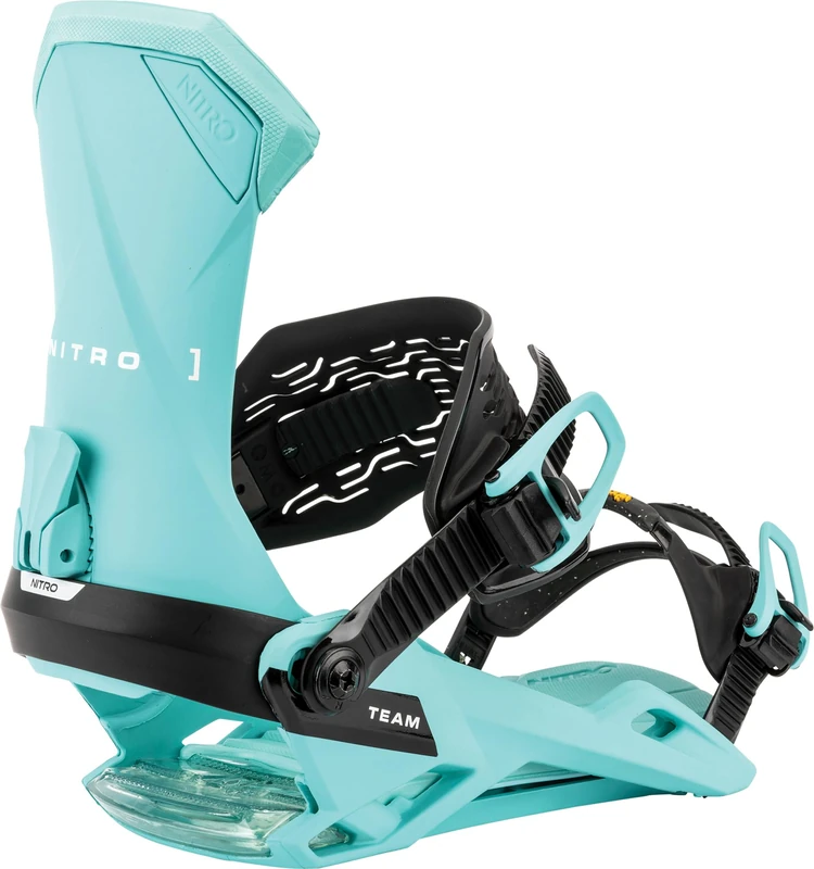 Nitro Snowboards Men's Team Bdg Snowboard Binding, Fresh Blue, L