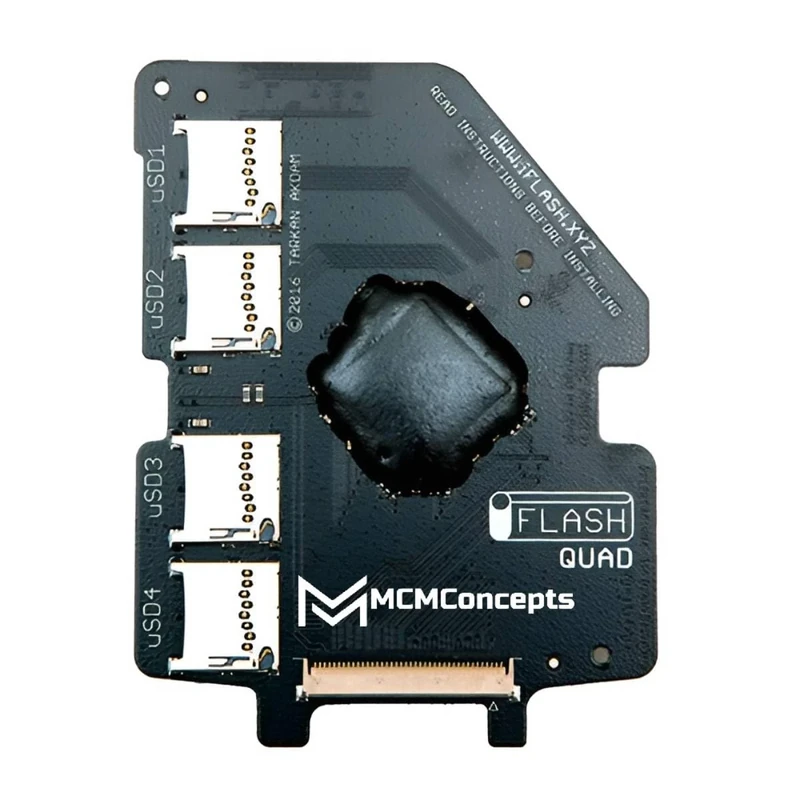 M MCMConcepts Quad Micro SD Adapter for Apple Ipod Video/Classic by Mcmconcepts