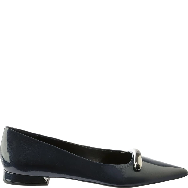 HÖGL Women's Ellen Ballet Flat, Nightblue, 2.5 UK