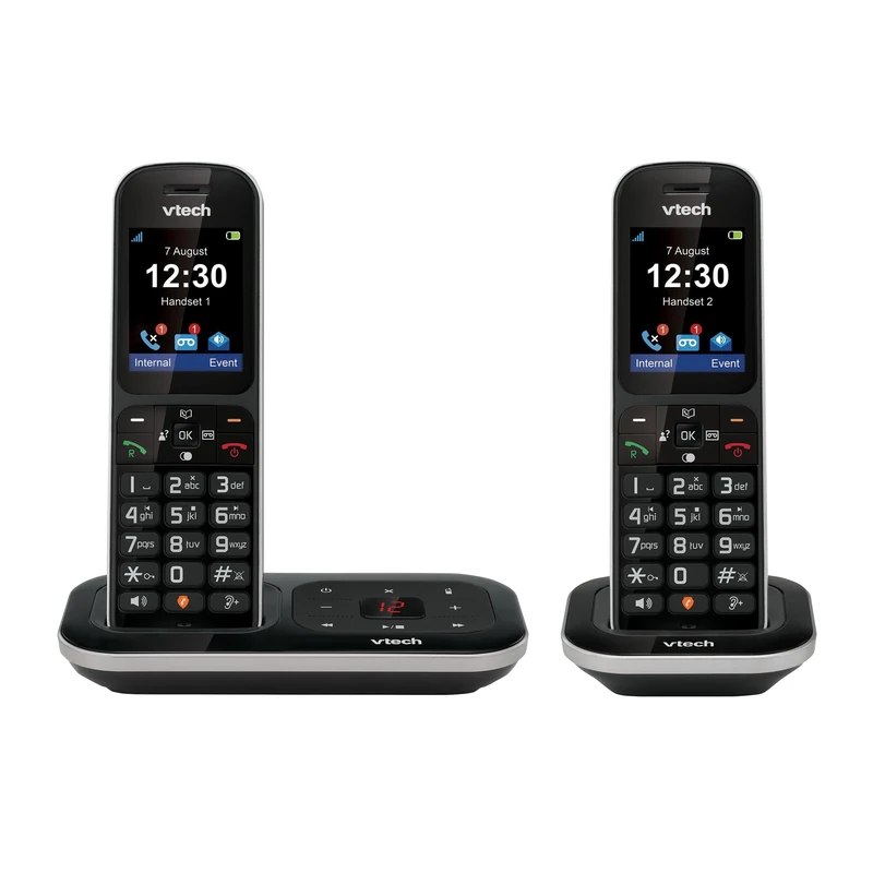 VTech PS1350 Cordless Phone with Answering Machine (Twin)