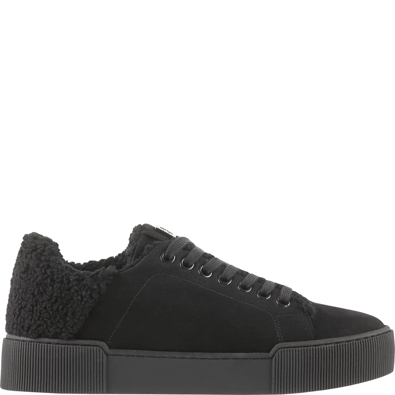 HÖGL Women's Fluffy Sneaker, Black, 4.5 UK
