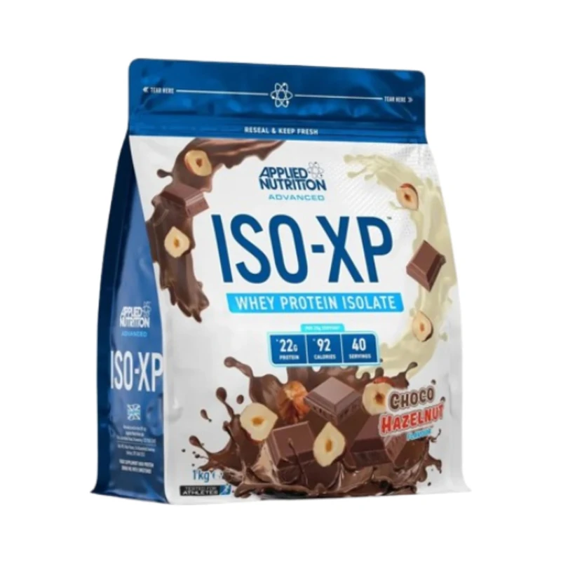 Applied Nutrition ISO XP Whey Isolate - Whey Protein Isolate Powder, ISO-XP Funky Yummy Flavours (1kg - 40 Servings) (Choco Hazelnut)