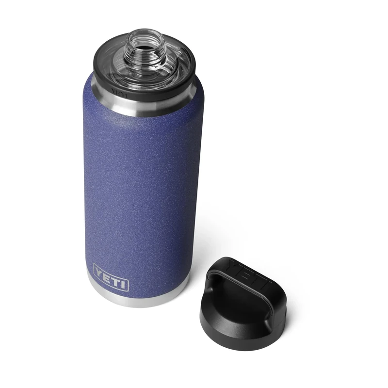 YETI Rambler Bottle Chug, Vacuum Insulated Stainless Steel Bottle with Leakproof Chug Cap, Moon Dust, 36 oz (1 L)