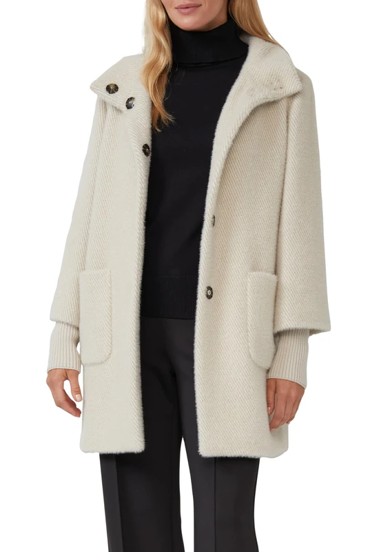 s.Oliver Schwarz LABEL Outdoor Jacket, 80w4, 10