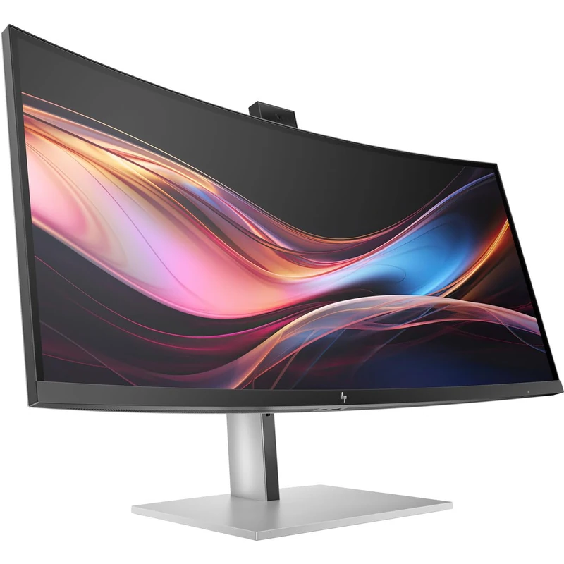 HP 734pm - Series 7 Pro - LED monitor - Curved - 86.4 cm (34") - 3440 x 1440 WQHD @ 120Hz - IPS Black - 400 cd/m² - 2000:1 - DisplayHDR 400-5ms - Thunderbolt 4, HDMI, DisplayPort, USB-C