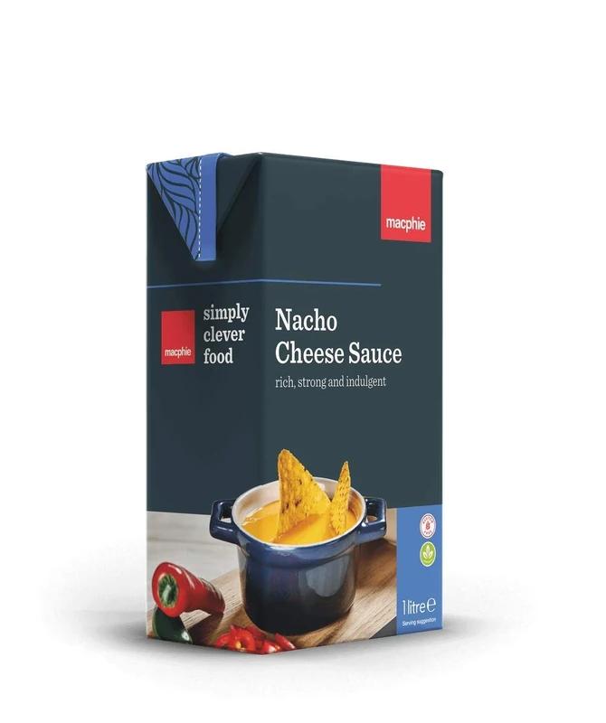 Macphie Nacho Cheese Sauce 1 Litre (Pack of 12)