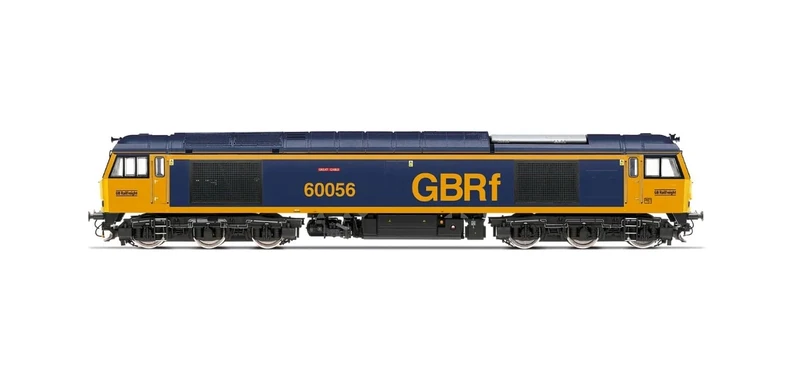 Hornby Diesel Train - R30355TXS GBRailfreight Class 60 Co-Co 60056 Great Gable - Sound Fitted - Era 11 00 Gauge Locomotives for Train Set, Engine Models for Adults - 1:76 Scale Model Gift