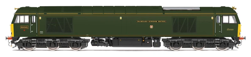 Hornby R30373 The OneOne Collection Class 60 Co 60081 Isambard Kingdom Brunel-Era 11 Diesel, Metal, Green