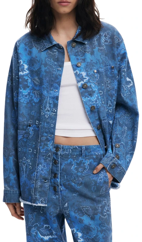 Desigual CHAQ_PASLEYBLUE, 5002 STICK BLUE, L