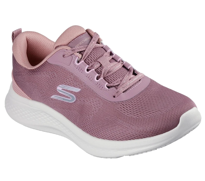 Skechers Women's Skech-Lite Pro 2.0 Everyday Pace Sneaker, Mauve Mesh/Trim, 3 UK