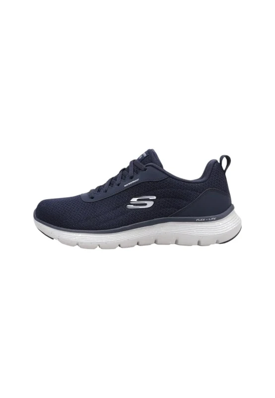Skechers Women's Flex Appeal 5.0 Fresh Trek Sneaker, Navy Mesh/Trim, 3.5 UK