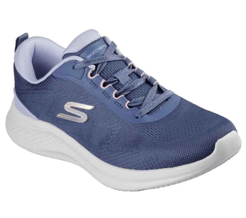 Skechers Women's Skech-Lite Pro 2.0 Everyday Pace Sneaker, Slate Mesh/Lavender Trim, 4 UK